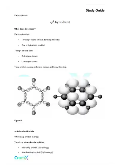 Organic Chemistry II - Aromatic Compounds - Page 6 preview image