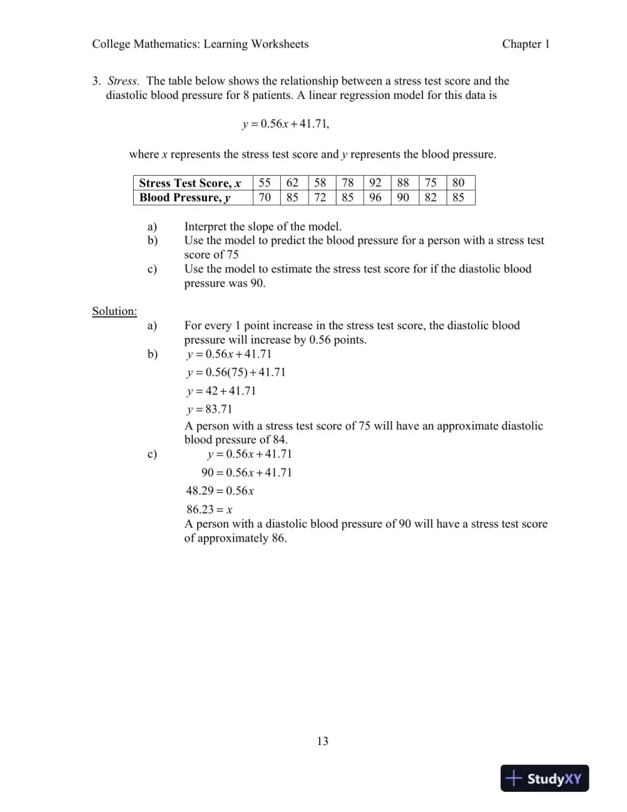 Solution Manual for College Mathematics for Business, Economics, Life Sciences, and Social Sciences, 14th Edition, page 16