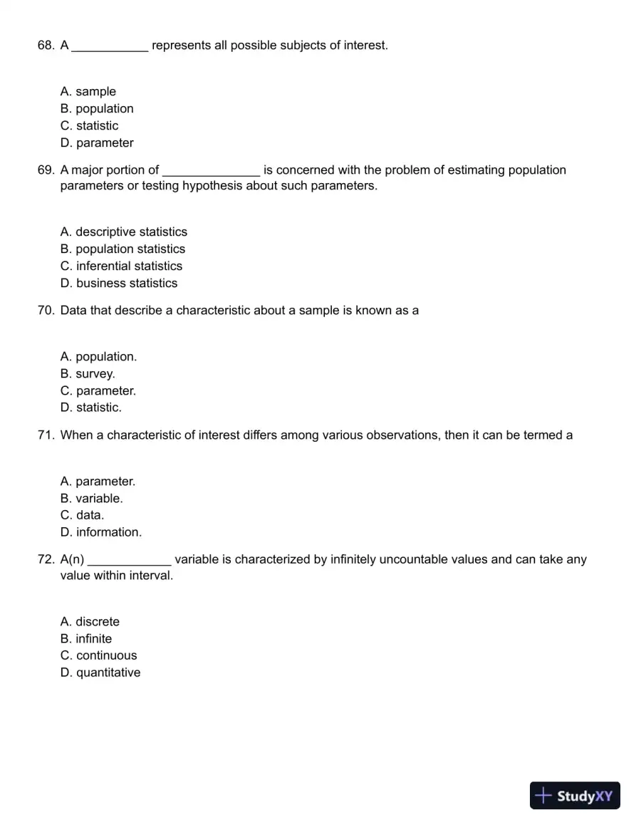 Business Statistics: Communicating with Numbers 2nd Edition Test Bank, page 12