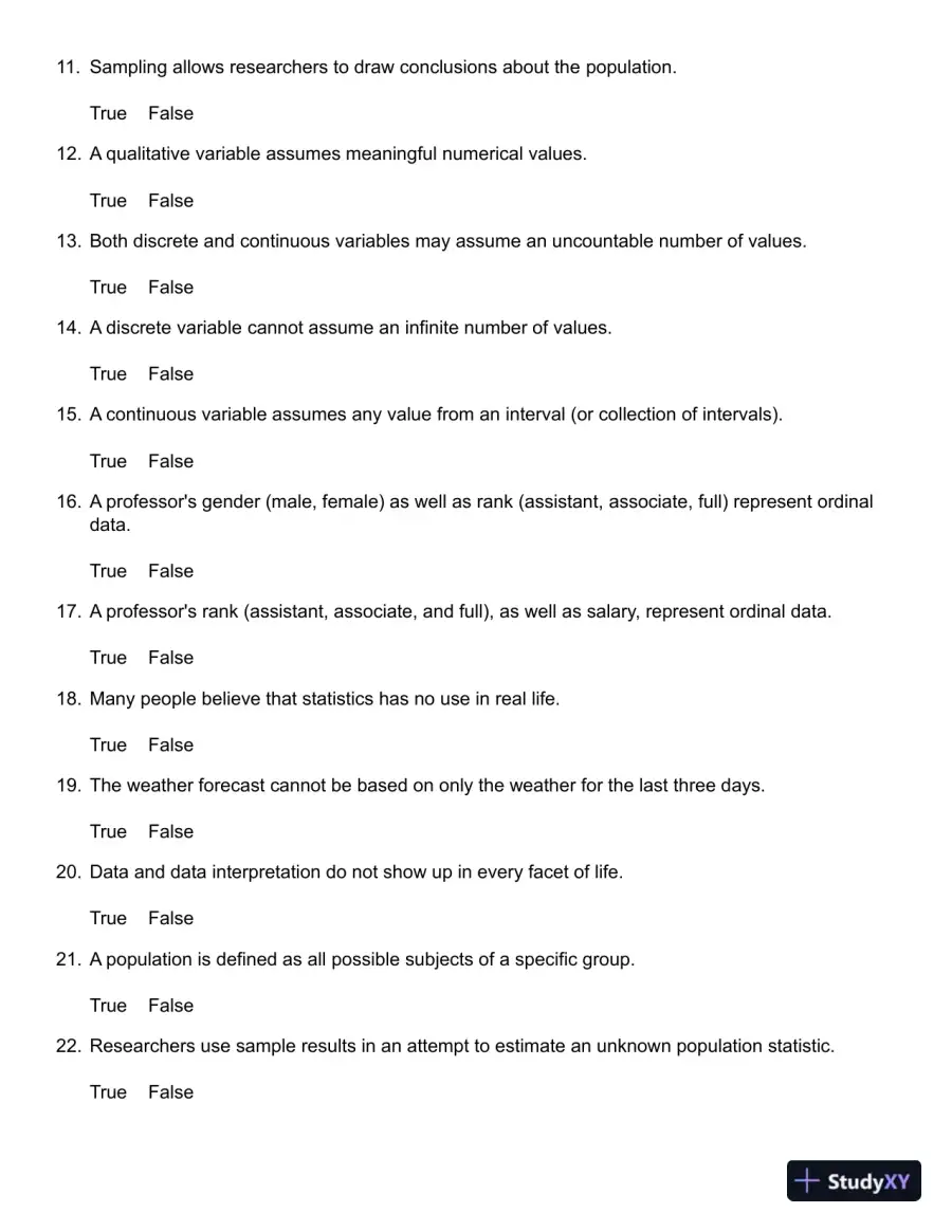 Business Statistics: Communicating with Numbers 2nd Edition Test Bank, page 3