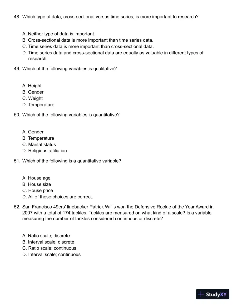 Business Statistics: Communicating with Numbers 2nd Edition Test Bank, page 8