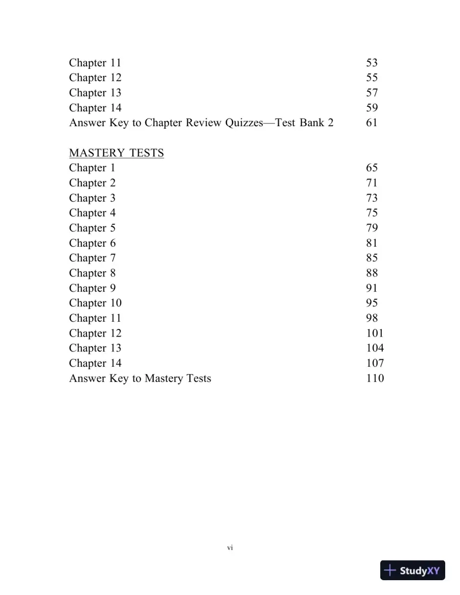 Test Bank for College Reading and Study Skills, 14th Edition, page 4