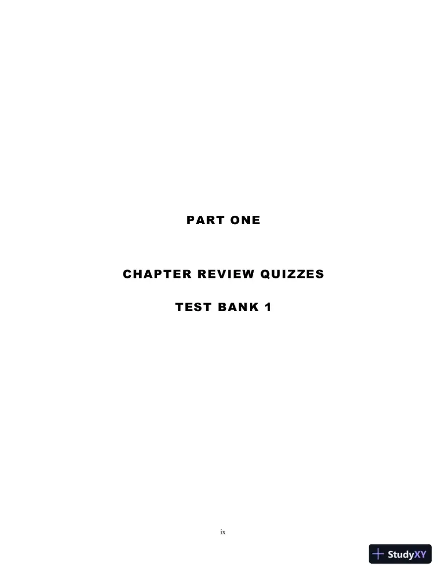 Test Bank for College Reading and Study Skills, 14th Edition, page 7