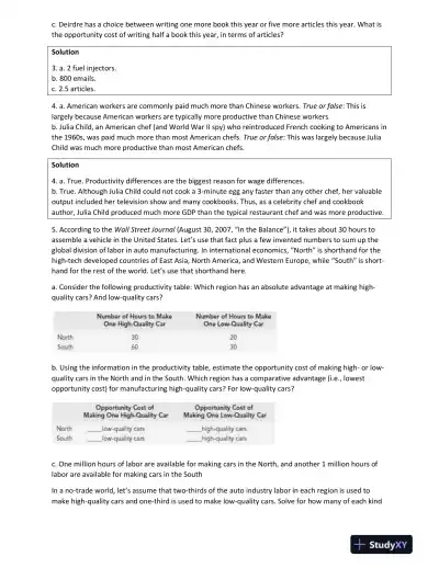 Solution Manual For Modern Principles: Microeconomics, 4th Edition - Page 7 preview image