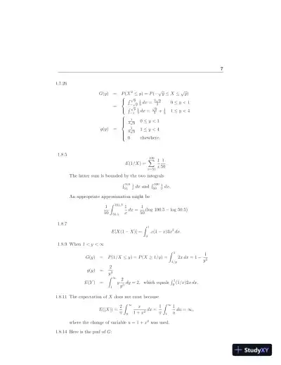 Solution Manual for Introduction to Mathematical Statistics, 8th Edition - Page 10 preview image