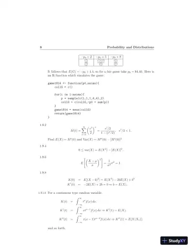 Solution Manual for Introduction to Mathematical Statistics, 8th Edition - Page 11 preview image