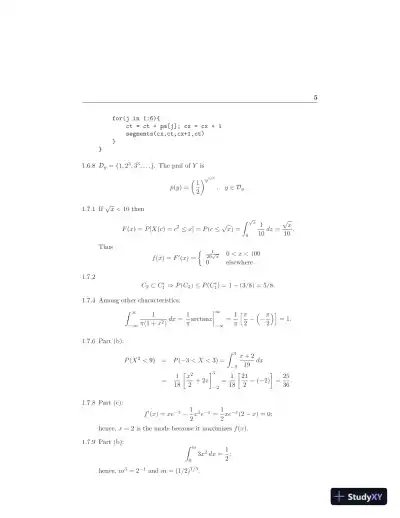 Solution Manual for Introduction to Mathematical Statistics, 8th Edition - Page 8 preview image