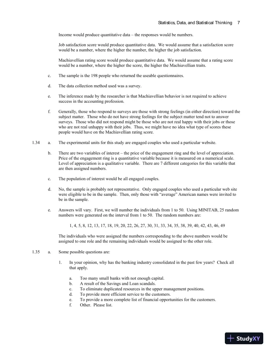 Statistics for Business and Economics , 13th Edition Solution Manual, page 11