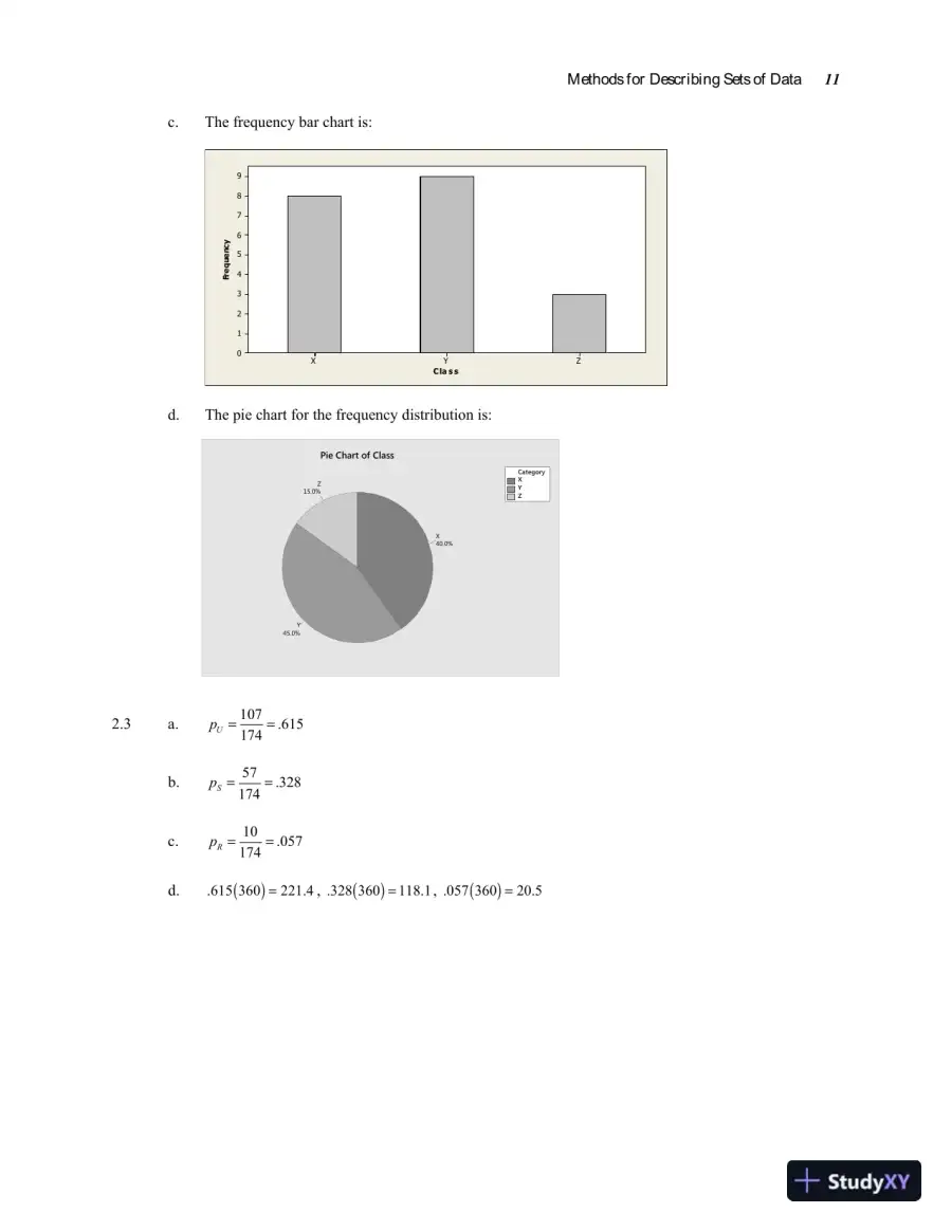 Statistics for Business and Economics , 13th Edition Solution Manual, page 15