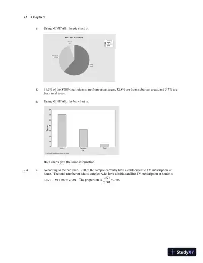 Statistics for Business and Economics , 13th Edition Solution Manual - Page 16 preview image