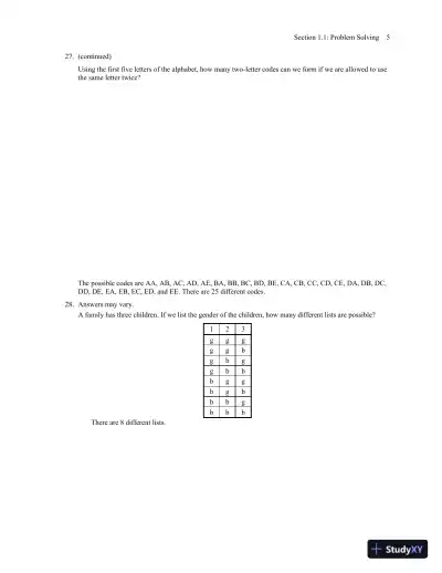 Solution Manual for Mathematics All Around, 6th Edition - Page 10 preview image