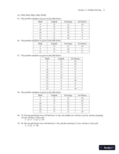 Solution Manual for Mathematics All Around, 6th Edition - Page 16 preview image