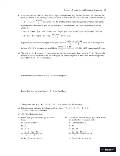 Solution Manual for Mathematics All Around, 6th Edition - Page 22 preview image