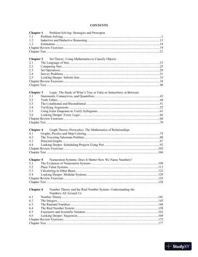 Solution Manual for Mathematics All Around, 6th Edition - Page 3 preview image