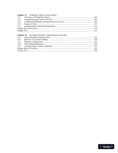 Solution Manual for Mathematics All Around, 6th Edition - Page 5 preview image