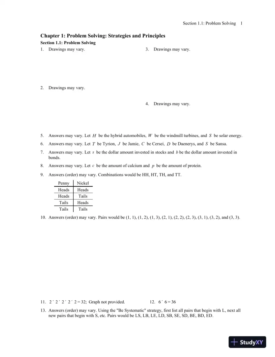 Solution Manual for Mathematics All Around, 6th Edition, page 6