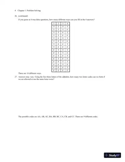 Solution Manual for Mathematics All Around, 6th Edition - Page 9 preview image