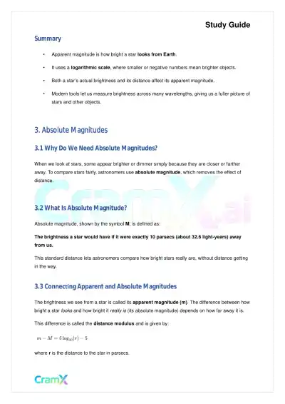 Astronomy - Observational Properties of Stars - Page 6 preview image