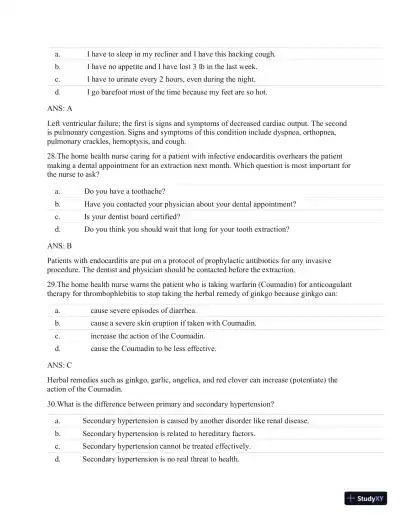 Test Bank For Clinical Gudelines In Primary Care, 3rd Edition - Page 10 preview image