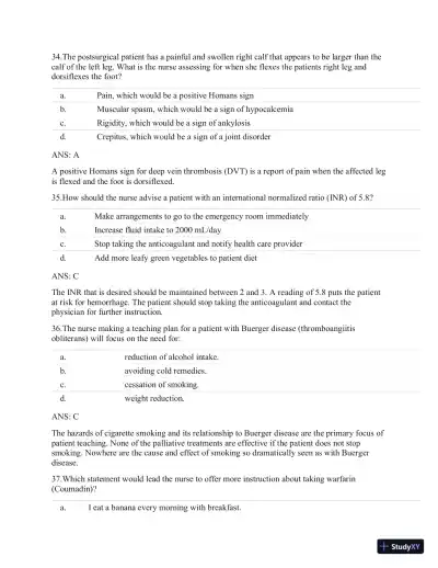 Test Bank For Clinical Gudelines In Primary Care, 3rd Edition - Page 12 preview image