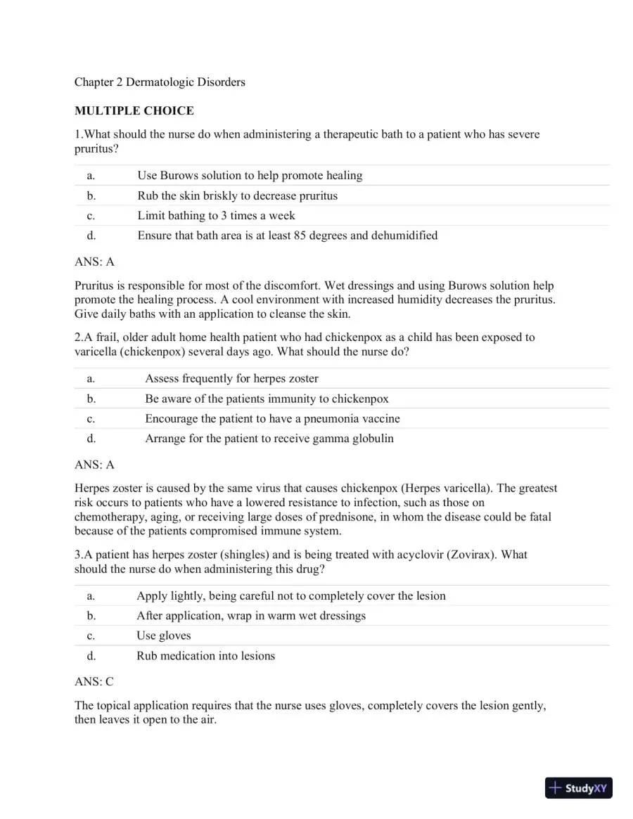Test Bank For Clinical Gudelines In Primary Care, 3rd Edition, page 14