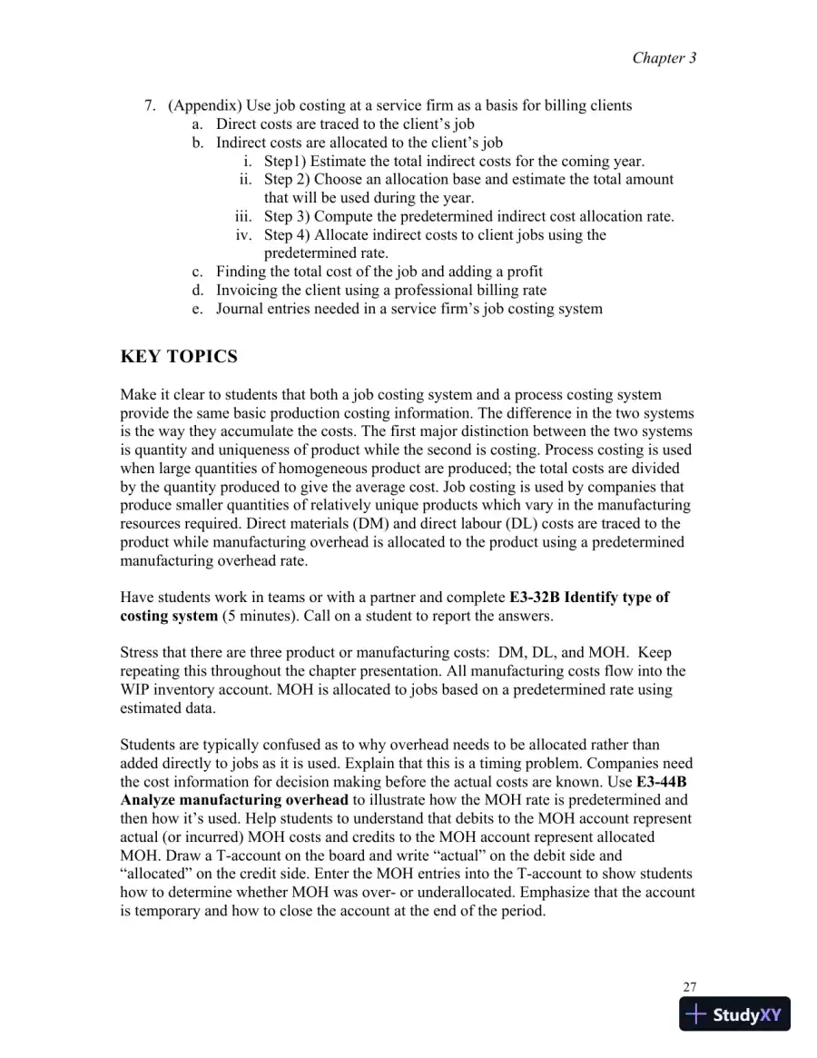 Class Notes for Managerial Accounting, Second Canadian Edition, page 30