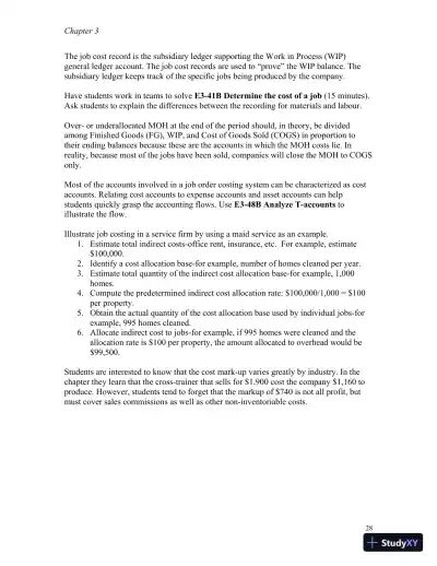 Class Notes for Managerial Accounting, Second Canadian Edition - Page 31 preview image