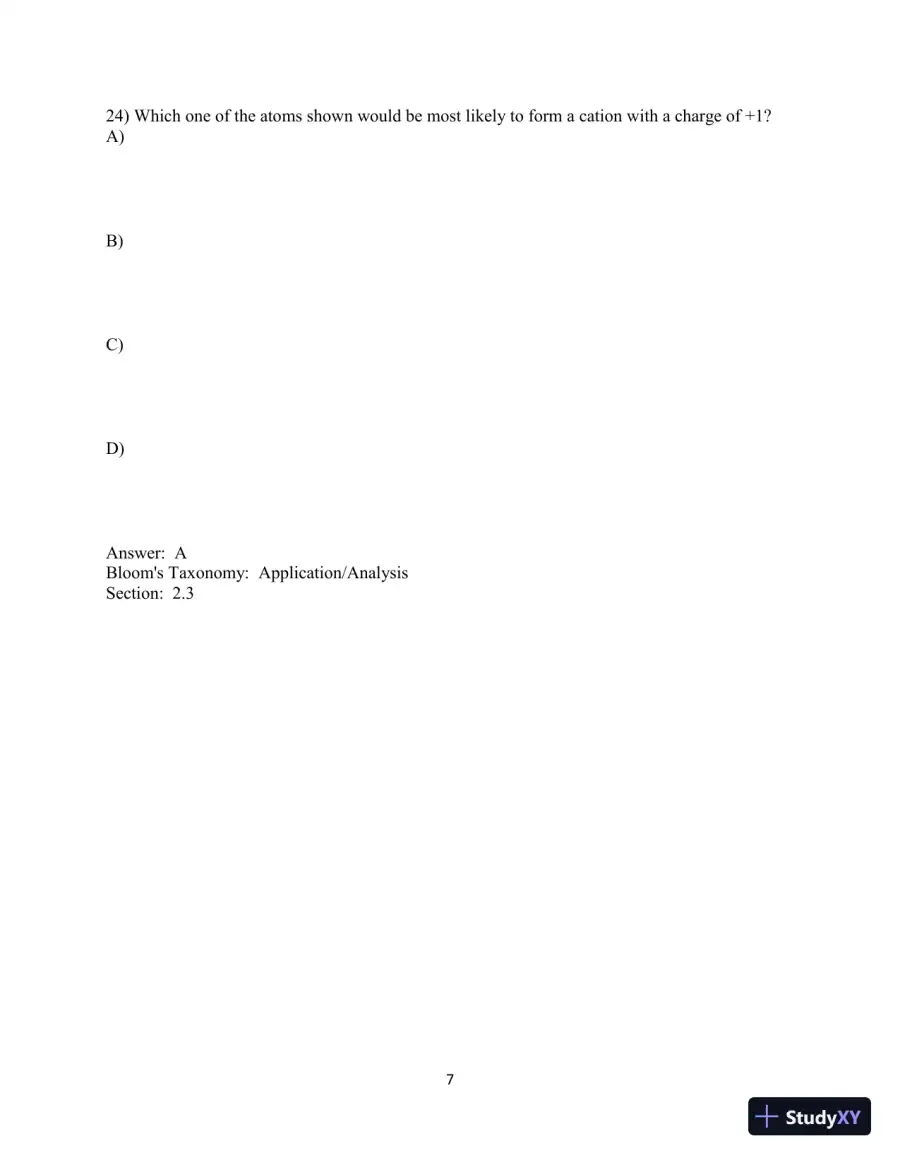 Test Bank For Campbell Biology, 11th Edition, page 25