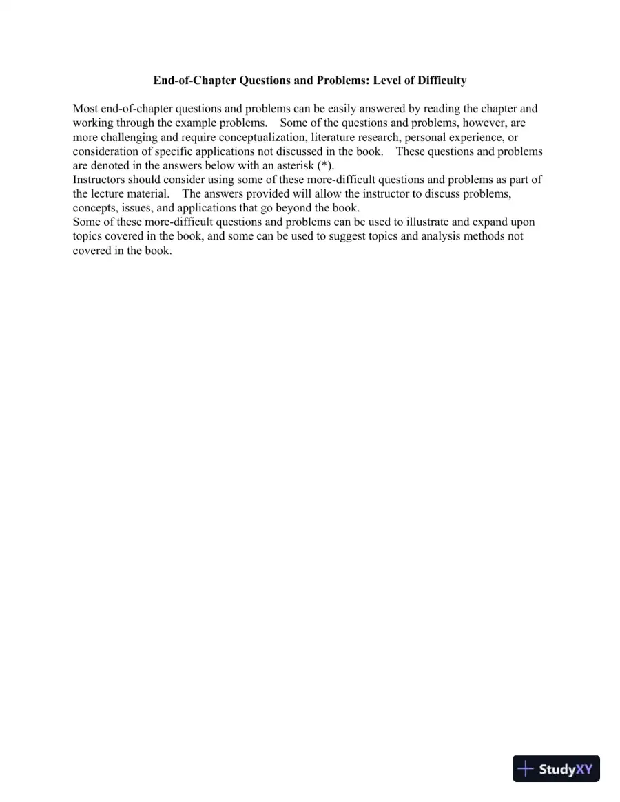 Solution Manual For Lean Production for Competitive Advantage, 1th Edition, page 16
