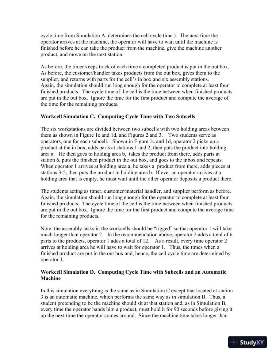 Solution Manual For Lean Production for Competitive Advantage, 1th Edition, page 9