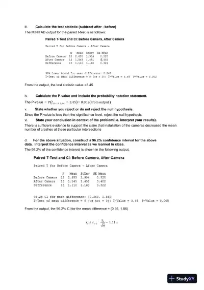 Statistical Inference and Hypothesis Testing: Applications in Real-World Scenarios - Page 4 preview image