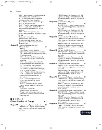 Pharmacology Clear And Simple: A Guide To Drug Classifications And Dosage Calculations , 2nd Edition Solution Manual - Page 4 preview image