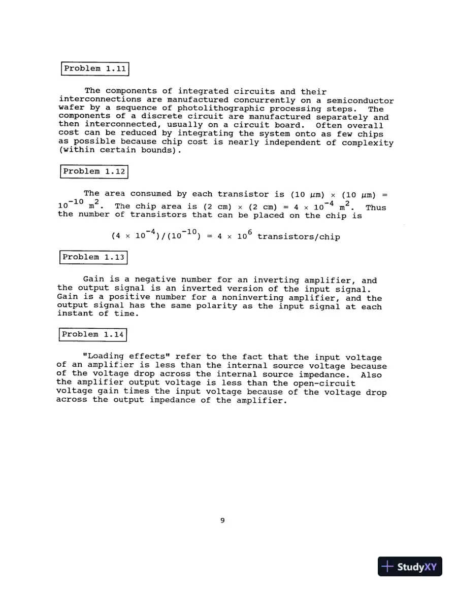 Solution Manual For Electronics, 2nd Edition, page 11