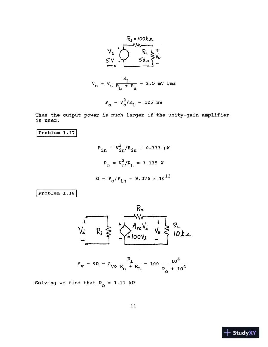Solution Manual For Electronics, 2nd Edition, page 13