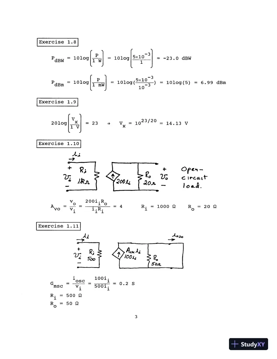 Solution Manual For Electronics, 2nd Edition, page 5