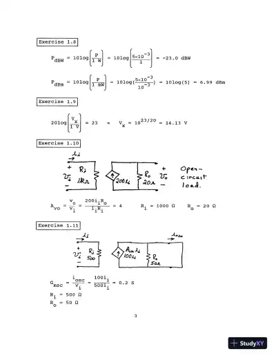 Solution Manual For Electronics, 2nd Edition - Page 5 preview image