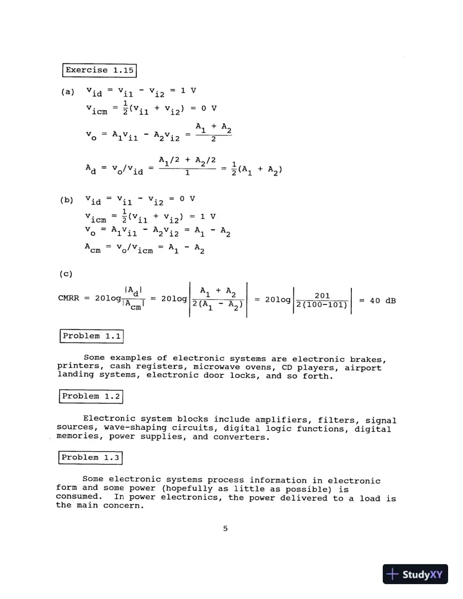 Solution Manual For Electronics, 2nd Edition, page 7