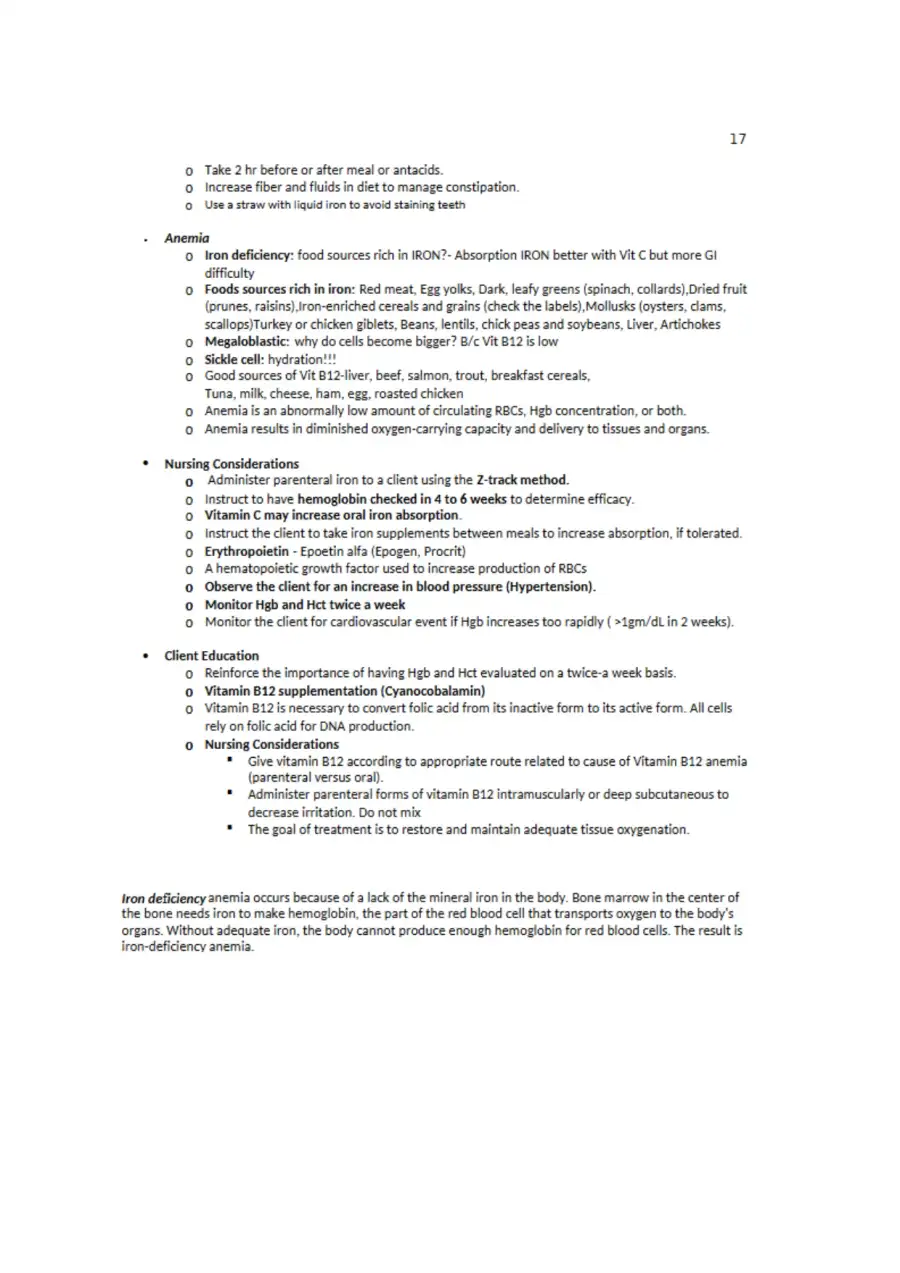 NCLEX Key Concepts, page 17