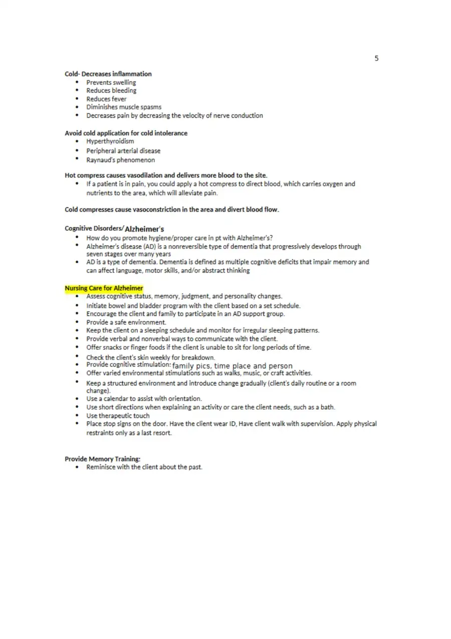 NCLEX Key Concepts, page 5