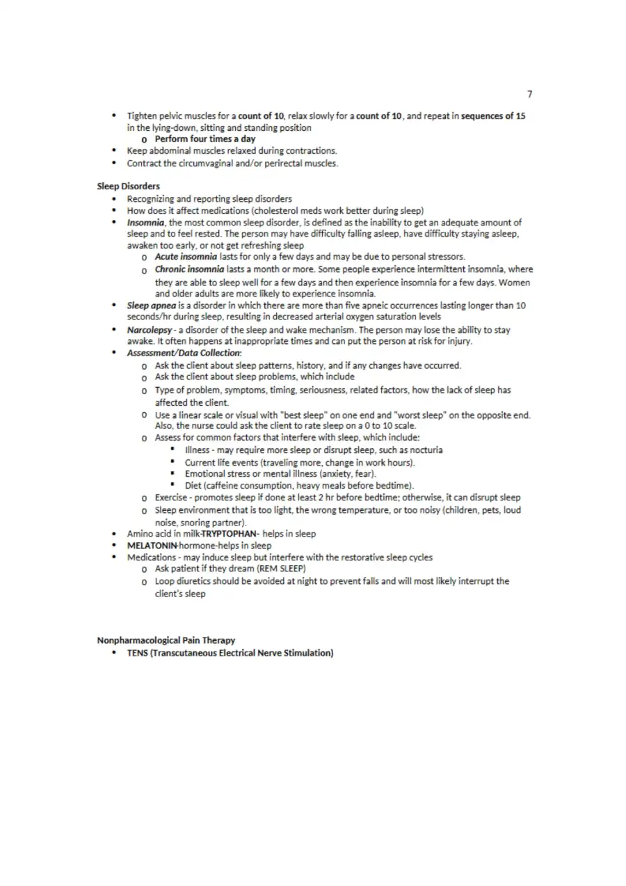 NCLEX Key Concepts, page 7