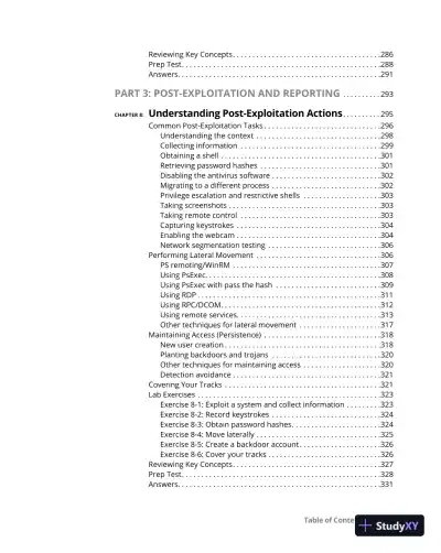 CompTIA Pentest+ Certification For Dummies (2022) - Page 16 preview image