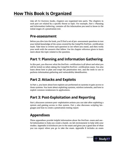 CompTIA Pentest+ Certification For Dummies (2022) - Page 24 preview image