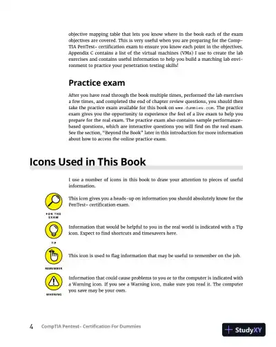 CompTIA Pentest+ Certification For Dummies (2022) - Page 25 preview image