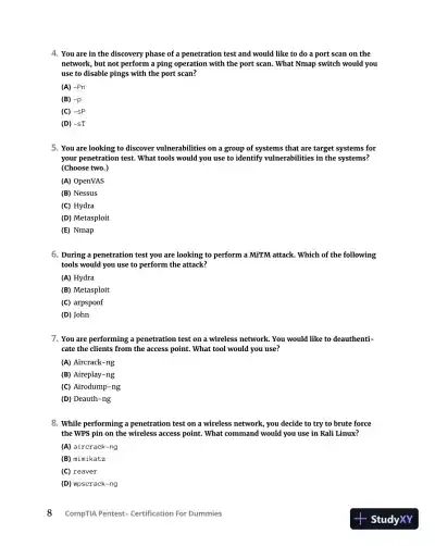 CompTIA Pentest+ Certification For Dummies (2022) - Page 29 preview image