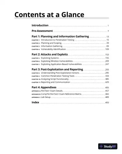 CompTIA Pentest+ Certification For Dummies (2022) - Page 8 preview image