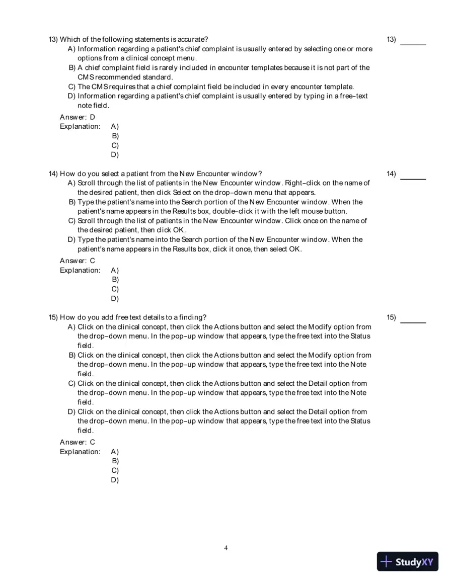 Electronic Health Records: Understanding And Using Computerized Medical Records, 3rd Edition Test Bank, page 18