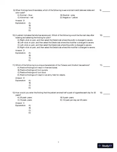 Electronic Health Records: Understanding And Using Computerized Medical Records, 3rd Edition Test Bank - Page 24 preview image
