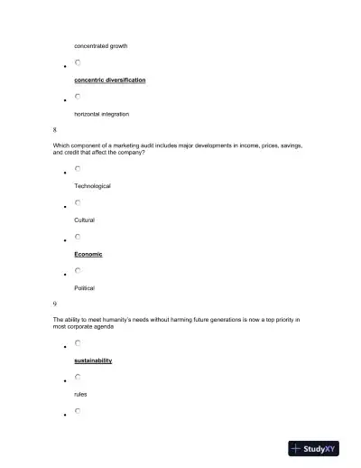 STR 581 Capstone Examination Part 3 Final Exam - Page 5 preview image