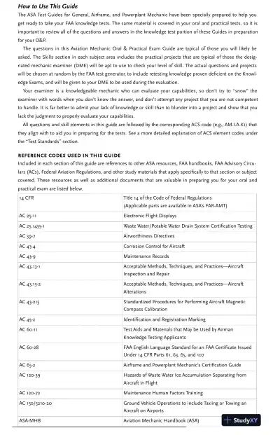 Aviation Mechanic Oral and Practical Exam Guide (2024) - Page 10 preview image