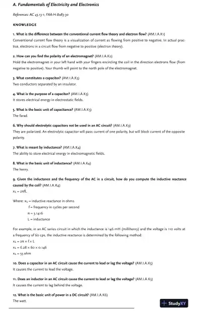 Aviation Mechanic Oral and Practical Exam Guide (2024) - Page 15 preview image